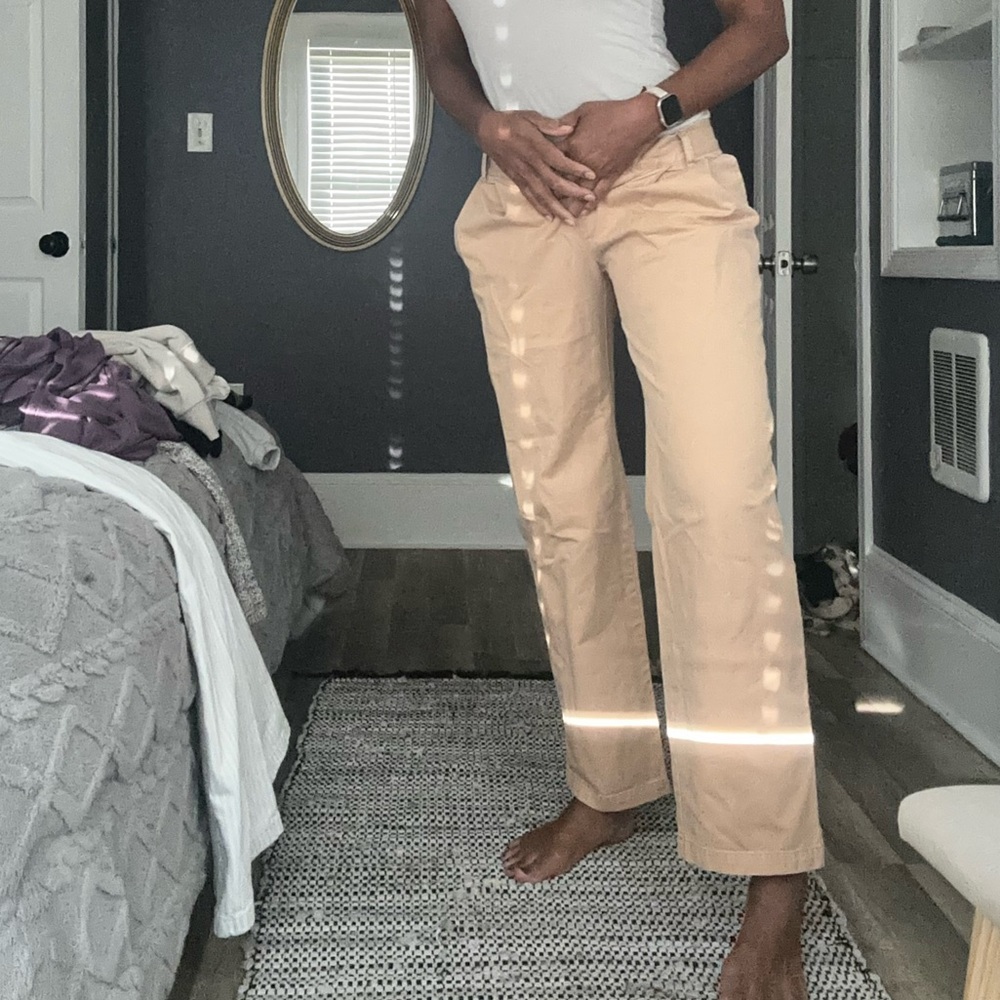 BDG Relaxed Fit Tan Cotton Pants